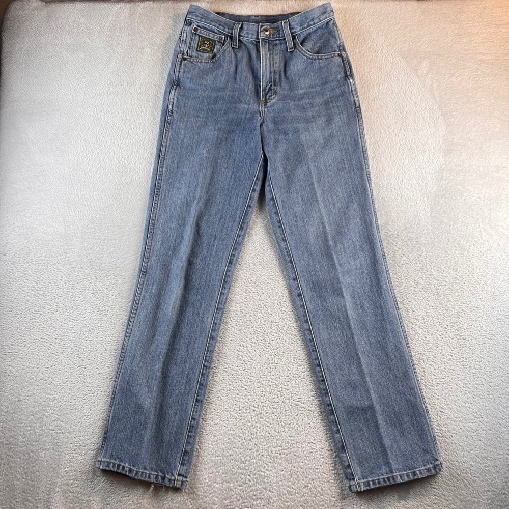 Cinch Green Label Mens Straight Leg Jeans Medium Wash 28x32 Denim Western